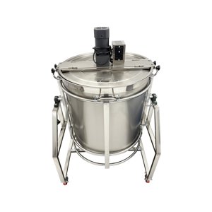 25.9Gallon Automatic Pot Stirrer Commercial Food Mixer Sauce Cuisine Mélangeur Chaudière Gaz naturel 110V