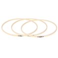 thumbnail image 2 of 6 Pieces 14 Inch Embroidery Hoops Wooden Round Adjustable Bamboo Circle Cross Hoop Ring for Art Craft Sewing, 2 of 8