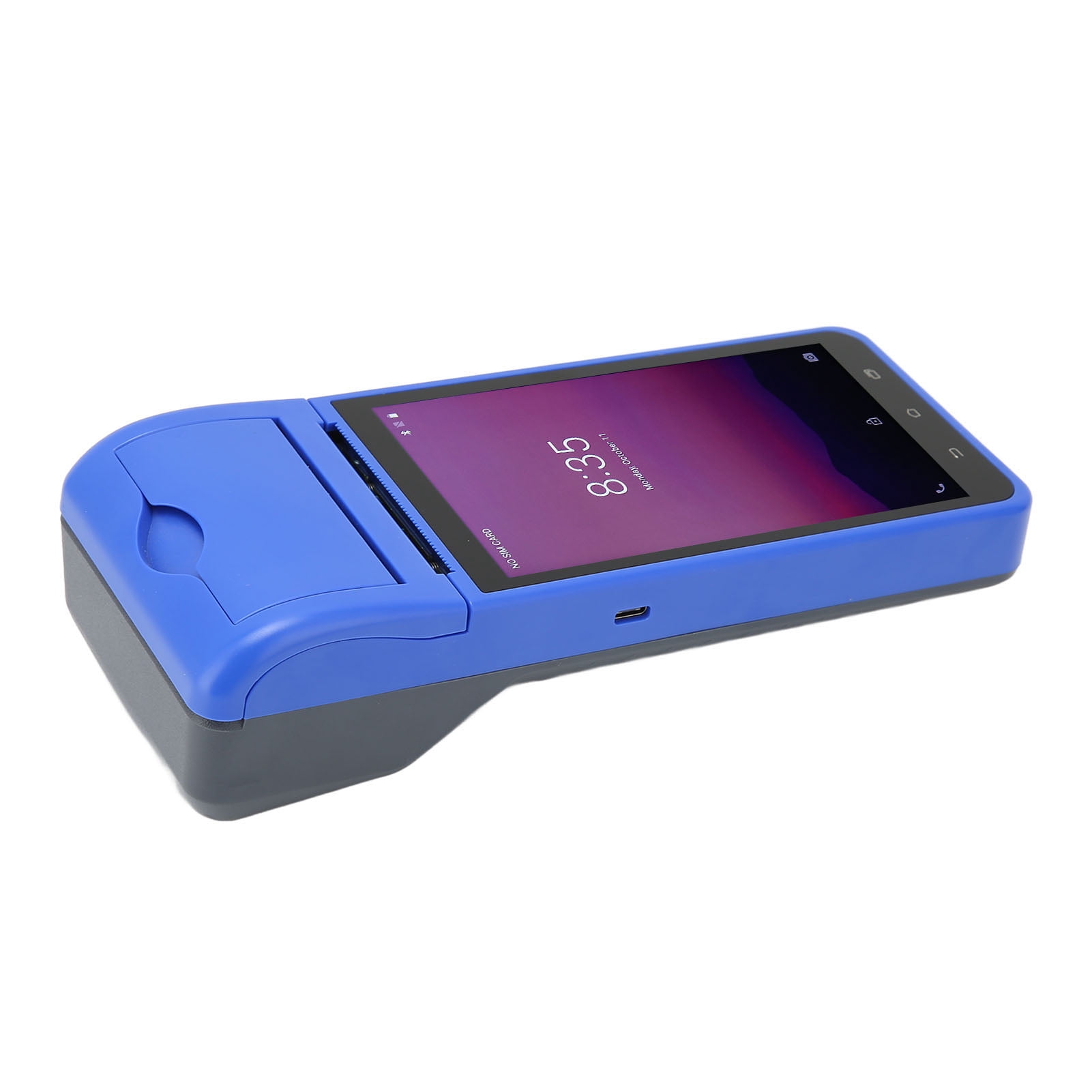 Machine de point de vente portable, impression thermique portable légère, imprimante thermique à mise au point automatique, écran HD 1280 x 720 pour salle à manger pour