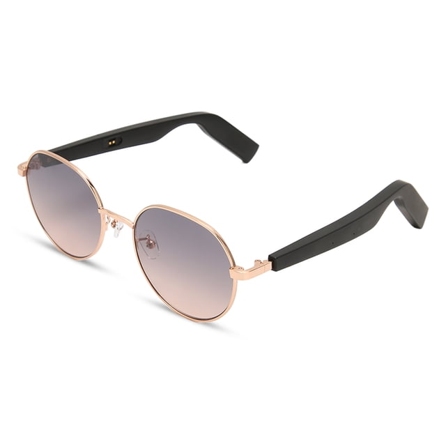 Audio Smart Sunglasses, IP67 Waterproof UV Blocking Comfortable Wearing Smart Glasses Polarized Lenses for Driving
