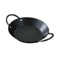 thumbnail image 2 of simhoa Frying Pan Nonstick Dual Handle Skillet Grill Home Kitchen Picnic Paella Pan Length 24cm, 2 of 8