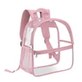 thumbnail image 2 of TopLLC Sac à Dos Transparent avec Fonction de Sac à Dos Visible pour Étudiant, Sac à Dos d'Extérieur, Sac de Rangement en PVC Multiple, 2 of 2