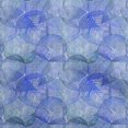 thumbnail image 1 of oneOone Rayon Medium Blue Fabric Texture Leaf Sewing Material Print Fabric By The Yard 56 Inch Wide, 1 of 4