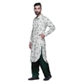 thumbnail image 3 of Atasi Classic Collar Long Sleeve Mens Pathani Kurta Salwar Wedding Kurta Set, 3 of 5