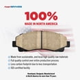 thumbnail image 4 of Transit Auto Front Rear Ceramic Pads and Disc Brake Rotors Kit for Car Hyundai Sonata 3.3L K8A-103132, 4 of 11