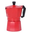 thumbnail image 3 of 3 Cups Aluminum Coffee Percolator Italian Cafetiere Moka Pot Household Maker Suitable for Stovetop Use, 3 of 7