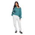 thumbnail image 2 of No Boundaries Women's Oversized V-Neckline Popover, 2 of 6