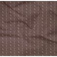 thumbnail image 4 of oneOone Tissu Popeline Sergé Coton Bio Vagues & Triangle Imprimé Géométrique 1 Yard 42 Pouces de Large, 4 of 4