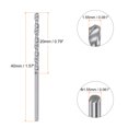thumbnail image 2 of Unique Bargains 4 Pack 1.55mm C3/K10 Tige Droite de Précision Mini Foreuse, 2 of 5