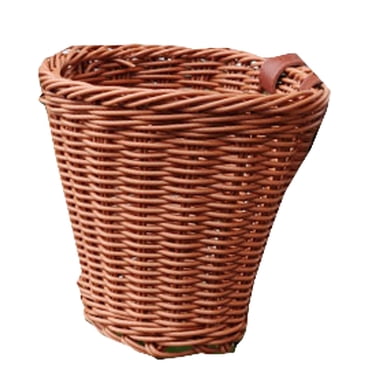 Panier de Vélo avant pour Guidon, Panier de Vélo avant pour Enfants pour Guidon, Panier de Vélo en Rotin Tressé Panier de Vélo pour Filles Panier de Vélo avant pour Enfants Filles