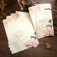 thumbnail image 1 of JWshufel Vintage Style Stationery Set Includes 2 Envelopes and 4 Writing Papers for Invitations Birthday Wedding and Business Use Retro Design with Beautiful Patterns 5.3 oz 1.2oz, 1 of 6