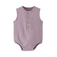thumbnail image 4 of Birdeem 3-24 Months Jumpsuit Summer Gauze Thin Sleeveless Newborn Clothes Rompers, 4 of 12
