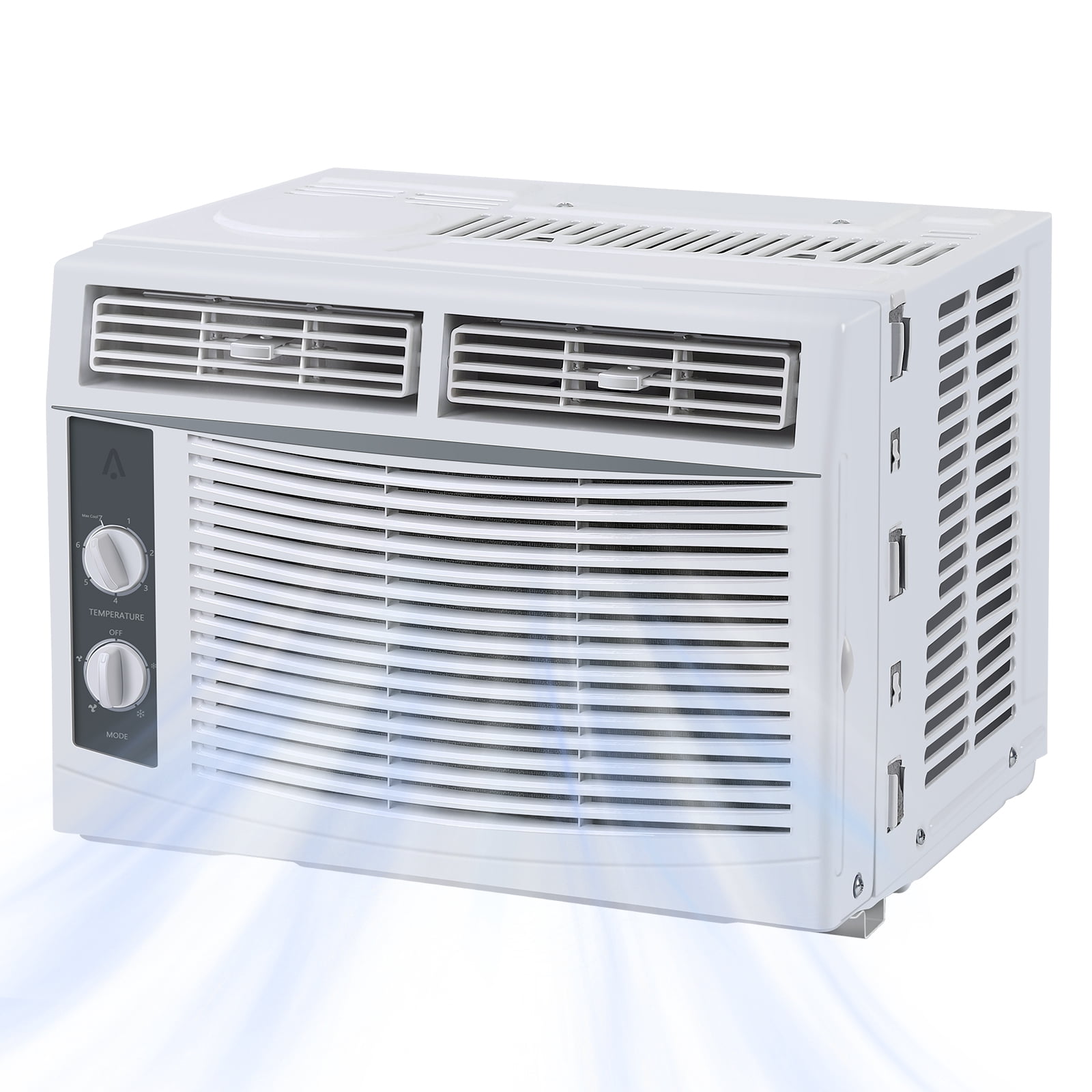 Garvee 5000 BTUs Window Air Conditioner, Mechanical Control Wall Mount Air Conditioner for Rooms Up to 150 Sq.Ft, Window AC Unit for Apartment, Bedroom, White