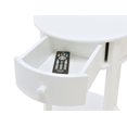 thumbnail image 4 of Table d’appoint ronde Tipton, blanc, 4 of 4