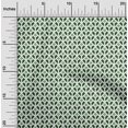 thumbnail image 2 of oneOone Polyester Spandex Green Fabric Geometrical Fabric For Sewing Printed Craft Fabric By The Yard 56 Inch Wide, 2 of 4