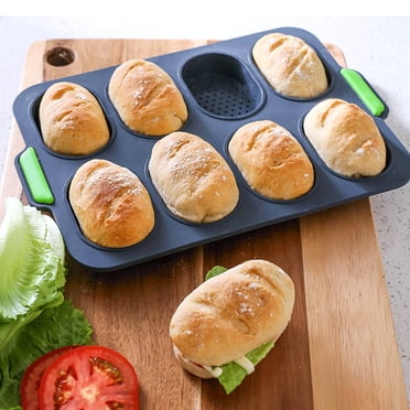 Apmemiss Clearance French Bread Tray for Baking, Non Stick French Bread Baguette Mold, Mini Cake Baking Pan Mold, Baguette Loaf Baking Pan for DIY Breadstick Brownie and Bread Rolls with Crispy Crusts