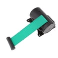 thumbnail image 4 of kurtrusly 3Meter Retractable Belt Queue Crowd Control Barrier Wall Mount Space Saving Green, 4 of 9