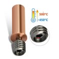 thumbnail image 4 of 3D Printer Extruder Nozzle Kit Brass Hotend Kit Pre Installed for 3 Combo Pro Printers 1.75mm Filament Compatibility High Speed Printing Versatility, 4 of 7