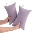 thumbnail image 1 of Mashaouyo Clearance 2 Pack Microfiber Soft Tiny Pillows Machine Washable Travel Pillows 11 X 7 Red, 1 of 4