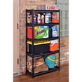 thumbnail image 3 of Muscle Rack 30"W x 12"D x 60"H 5-Tier Steel Shelving; Black., 3 of 9