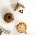 thumbnail image 3 of Ceramic Pour Over Coffee Dripper, 4.9-Inch Cone with Wooden Base, Achieve Consistent Extraction for a Perfect Brew, Ideal for Home Baristas and Coffee Enthusiasts, 3 of 7