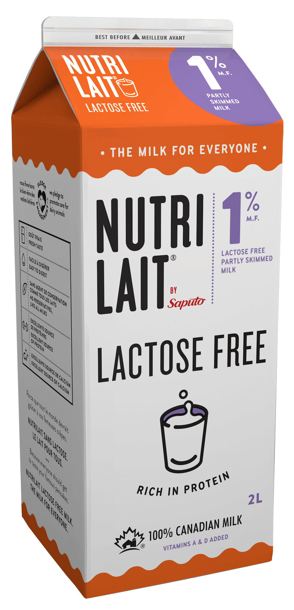 Nutrilait 1 % Lait Sans Lactose
