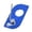 Main Droite Bleue, variante sur Repose-courbe Professionnel en Aluminium pour Main Droite / Main Gauche - Main Droite Rouge
