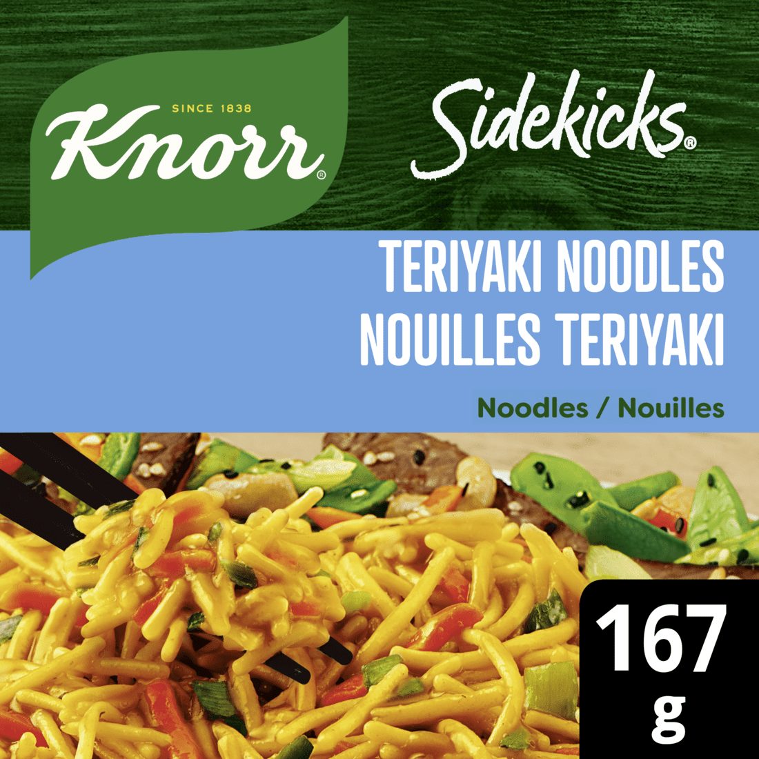 Pâtes à la nouille teriyaki Sidekicks de Knorr