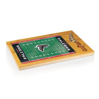 Atlanta Falcons - Icon Cutting Board/Tray and Knife Set by Picnic Time (Football Design)