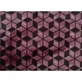 thumbnail image 4 of oneOone Cotton Poplin Pink Fabric Geometric Craft Projects Decor Fabric Printed By The Yard 56 Inch Wide, 4 of 4
