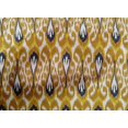 thumbnail image 4 of oneOone Tissu Popeline de Coton Imprimé Ethnique Ikat au Mètre 42 Pouces de Large, 4 of 4