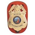 thumbnail image 1 of 590 Clip-On Federal Badge Holder Tan, 1 of 1