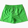 thumbnail image 5 of Plebaso Men's Beach Shorts Lightweight Casual Shorts Solid Color Drawstring Summer Shorts with Pockets, 5 of 5