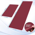 thumbnail image 2 of Kitchen Mat  2PCS Kitchen Rugs  Cushioned Anti Fatigue Kitchen Mats for Floor  Non-Slip Standing Desk Mat  Waterproof Kitchen Rug Set for Kitchen  Floor  Office, 2 of 5