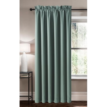 Swift Home 1 Piece Room Darkening Rod Pocket Curtains