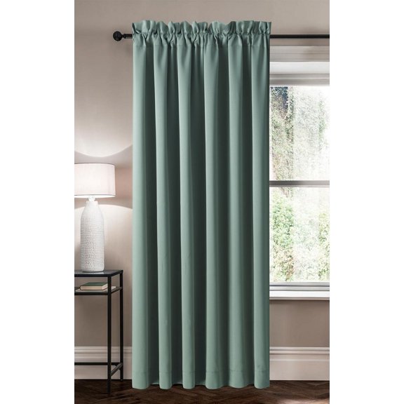 Swift Home 1 Piece Room Darkening Rod Pocket Curtains