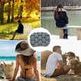 thumbnail image 4 of Outdoor Moistures Proof Inflatable Camping Mat Singles Person Portable Portable Butt Pad Thickened Moistures Proof Foldable, 4 of 6