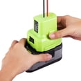 thumbnail image 4 of Adaptateur de Roue d'Alimentation Portable Connecteur d'Alimentation Isolé Compatible avec RYOBI BPL-1815 BPL-1820G BPL18151 BPL1820 P102 P1, 4 of 5