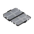 thumbnail image 3 of Detachable Fishing Tackle Box,Fishing Tackle Box 9 Fishing Lure Box Compartments Fishing Box Highly Recommended, 3 of 8
