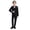 Black, variant on Children Boys' Formal Suits Set 5 Piece Classic Formal Suit Set Kids Tuxedo Suit Outfits Pant Sets for Lady White 2Y