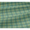 thumbnail image 5 of oneOone Viscose Jersey Fabric Madras Check Printed Craft Fabric BTY 60 Inch Wide, 5 of 5