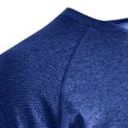 thumbnail image 4 of EOYWHK Chemises de Compression pour Hommes Été Décontracté Couleur Unie Col Rond Manches Courtes Gym Course Chemises Économies, 4 of 4