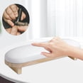 thumbnail image 4 of tredstone PU Repose-Bras Oreiller Support Lavable pour Manucure Salon de Manucure Court Blanc, 4 of 5