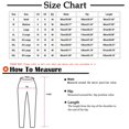 thumbnail image 3 of Pantalon Pleine Longueur Pantalon Élégant pour Femmes Pantalon pour Dames Mode Décontractée Lin Imprimé Rayé Pantalon Court Pantalon à Empiècements Jambe Droite Pantalon Crayon Pantalon de Yoga pour Femme, 3 of 6