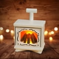 thumbnail image 1 of Miniature Cheminée Lumineuse Lumières Décoration Intérieure Maison Ornement Meuble Poupée Noir Rouge Blanc, 1 of 1