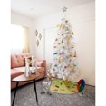 thumbnail image 3 of Treetopia Moonlight White 6 Foot Slim Artificial Unlit Christmas Holiday Tree, 3 of 7