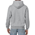 thumbnail image 2 of Gildan Mens Heavy Blend Hooded Sweatshirt, 3XL, Mint Green, 2 of 2