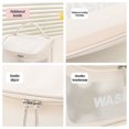 thumbnail image 4 of Vaidha Translucent Cosmetic Bag, Cosmetic Bag Set Frosted Translucent PVC With Zipper Handle Portable Travel Bag, Hangable And Handy Cosmetic Bag, 4 of 6