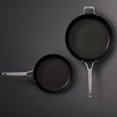 thumbnail image 4 of Calphalon Premier Ensemble de Poêles à Frire Antiadhésives en Aluminium Anodisé Dur 2 Pcs 10 & 12 Po, Gris, 4 of 7