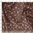 thumbnail image 4 of Soimoi Tissu Poly Georgette Imprimé Insectes & Anémone 1 Yard 52 Pouces de Large, 4 of 5
